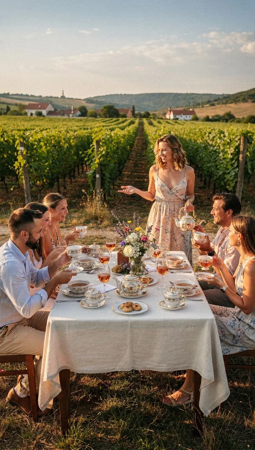 Egy csésze Yunnan arany tea gőzölgő, aromás illattal.